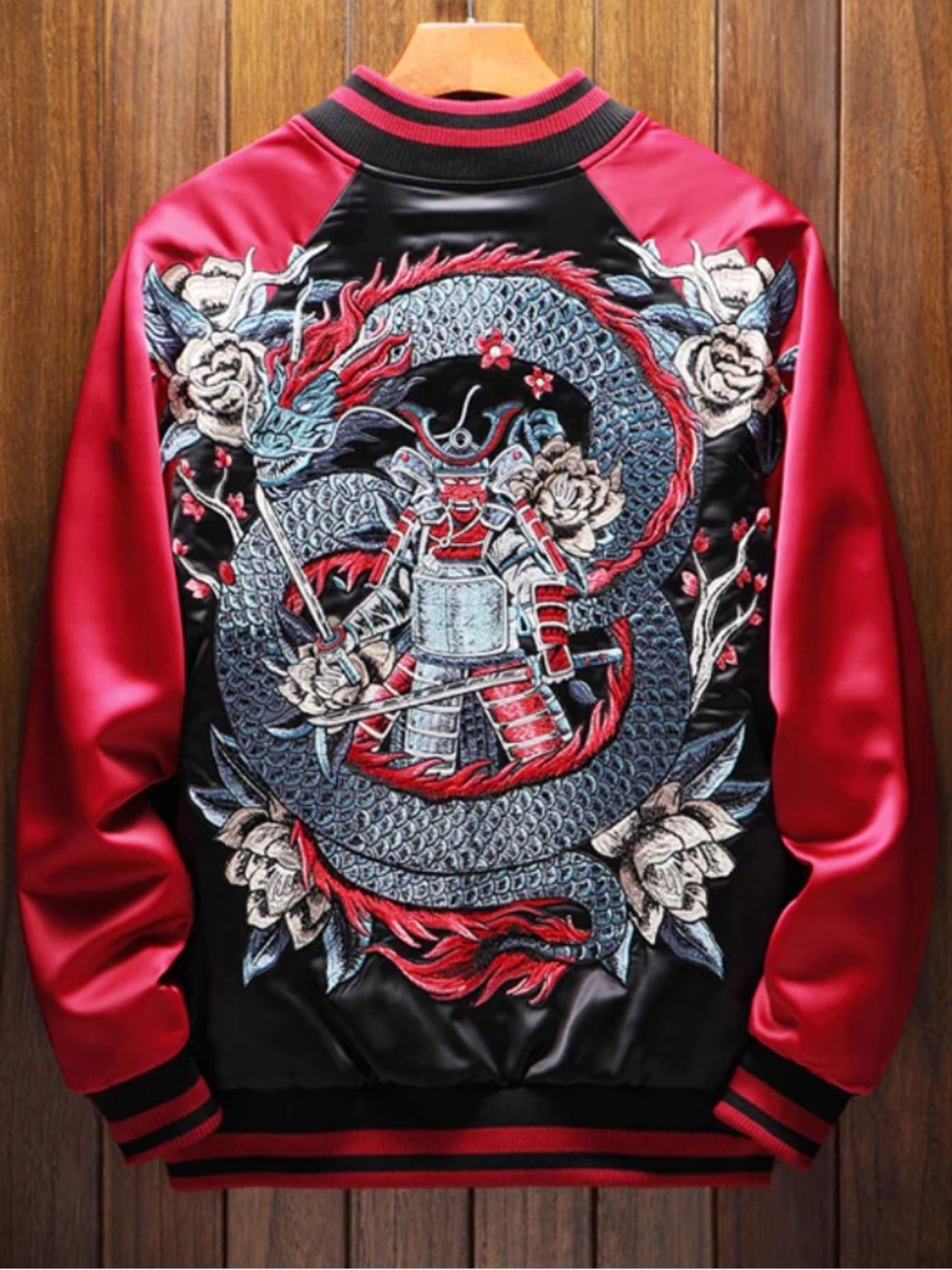 Samurai Sukajan Souvenir Jacket- Koisea- Men’s Size XL